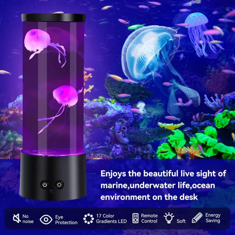 17-Color Adjustable Ocean Aquarium Mood Light - Image 3