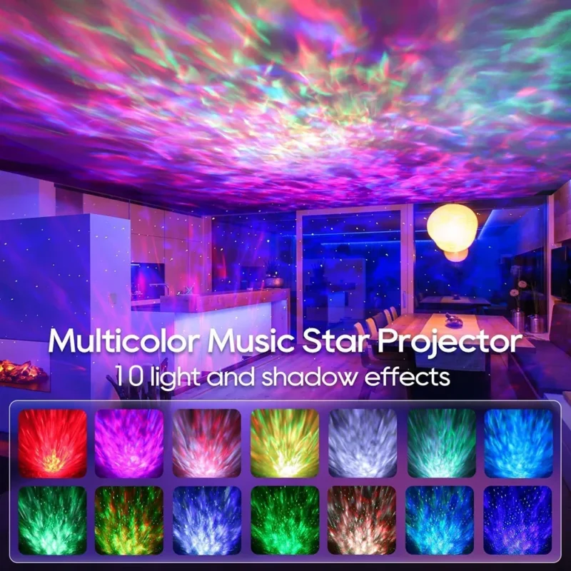 LED Starry Night Galaxy Projector - Image 2