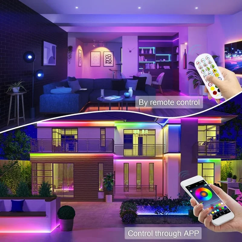 10M/5M RGB WiFi Neon LED Strip - Image 5