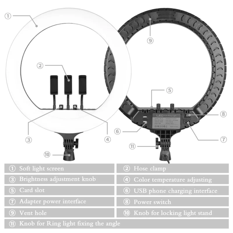 18-Inch Ring Light - Image 2