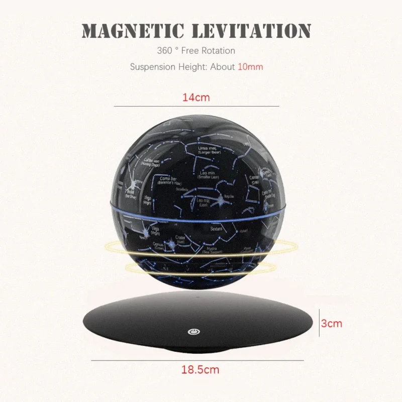 Magnetic Levitation Globe Lamp - Image 3