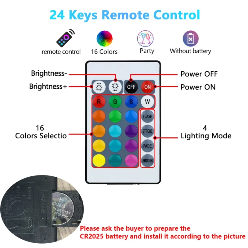 E27 RGB LED Bulb - Image 6