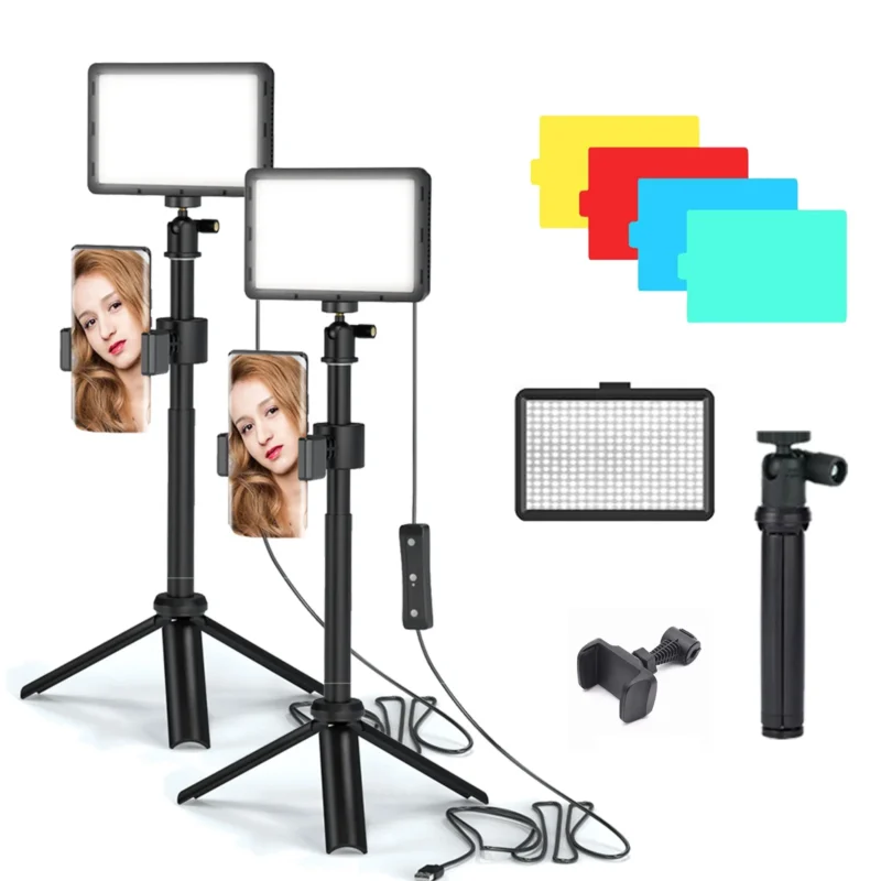 LED Video Light Panel Kit