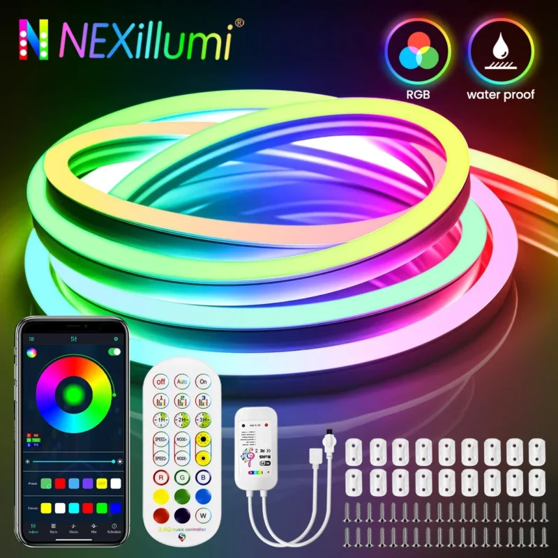 10M/5M RGB WiFi Neon LED Strip