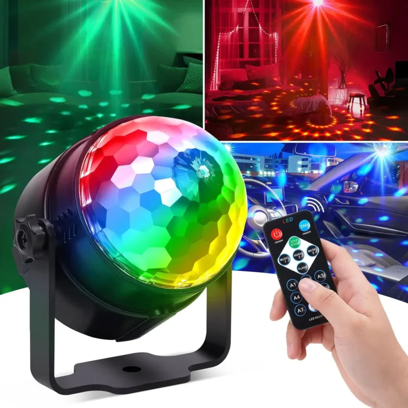 RGB LED Disco Ball Light